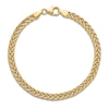 Thumbnail Image 4 of High-Polish Link Bracelet 14K Yellow Gold 7.5"