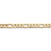 Thumbnail Image 2 of Solid Flat Figaro Chain Necklace 14K Yellow Gold 22" 7.5mm