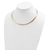 Thumbnail Image 4 of Reversible Omega Chain Necklace 14K Two-Tone Gold 18" 2.0mm