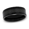 Thumbnail Image 1 of Wedding Band Black Titanium/Carbon Fiber 8mm