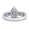 Thumbnail Image 2 of Diamond Engagement Ring 1/3 ct tw Round/Baguette 14K White Gold