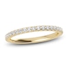 Thumbnail Image 1 of Juliette Maison Natural White Sapphire Eternity Ring 10K Yellow Gold