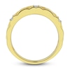 Thumbnail Image 3 of Men's Diamond Wedding Band 1/5 ct tw Round 14K Two-Tone Gold