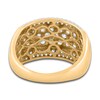 Thumbnail Image 3 of Diamond Multi-Row Anniversary Band 2 ct tw Round 14K Yellow Gold