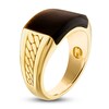 Thumbnail Image 2 of 1933 by Esquire Men's Natural Quartz Ring 14K Yellow Gold-Plated Sterling Silver