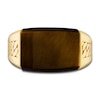 Thumbnail Image 3 of 1933 by Esquire Men's Natural Quartz Ring 14K Yellow Gold-Plated Sterling Silver