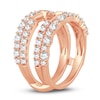 Thumbnail Image 2 of Lab-Grown Diamond Enhancer Band 1-1/2 ct tw Round 14K Rose Gold
