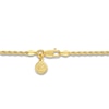 Thumbnail Image 3 of 1933 by Esquire Men's Lab-Created Sapphire Pendant Necklace 18K Yellow Gold-Plated Sterling Silver 22"