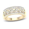 Thumbnail Image 1 of Diamond Wedding Band 1/8 ct tw Round 14K Yellow Gold