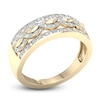 Thumbnail Image 2 of Diamond Wedding Band 1/8 ct tw Round 14K Yellow Gold