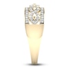 Thumbnail Image 3 of Diamond Wedding Band 1/8 ct tw Round 14K Yellow Gold