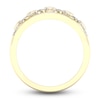 Thumbnail Image 4 of Diamond Wedding Band 1/8 ct tw Round 14K Yellow Gold