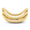 Thumbnail Image 3 of High-Polish Triple Wave Ring 14K Yellow Gold