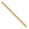 Thumbnail Image 2 of Men's Semi-Solid High-Polish Link Bracelet 14K Yellow Gold 8"