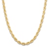 Thumbnail Image 1 of Men's Solid Quad Rope Chain Necklace 14K Yellow Gold 22" 7.0mm