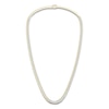 Thumbnail Image 1 of Lab-Created Diamond Tennis Necklace 7 ct tw Round 14K Yellow Gold