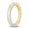 Thumbnail Image 2 of Pnina Tornai Diamond Eternity Ring 2-1/2 ct tw Emerald 14K Yellow Gold