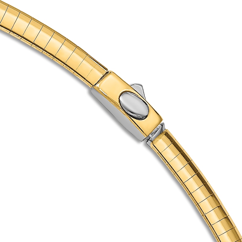 Main Image 3 of High-Polish Necklace 14K Two-Tone Gold
