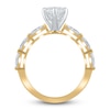 Thumbnail Image 1 of Lab-Created Diamond Engagement Ring 2 ct tw Marquise 14K Yellow Gold