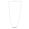 Thumbnail Image 3 of Solid Diamond-Cut Beaded Chain Necklace 14K White Gold 18" 2mm