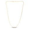 Thumbnail Image 2 of Solid Diamond-Cut Rope Chain Necklace 14K Yellow Gold 18" 2.5mm