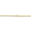 Thumbnail Image 3 of Solid Diamond-Cut Rope Chain Necklace 14K Yellow Gold 18" 2.5mm