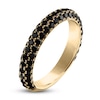 Thumbnail Image 2 of Black Diamond Ring 1-3/4 ct tw Round 14K Yellow Gold