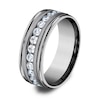 Thumbnail Image 1 of Men's Diamond Wedding Band 1 ct tw Round Tantalum 8.0mm