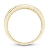 Thumbnail Image 2 of Men's Diamond Wedding Band 1/10 ct tw Round 14K Yellow Gold