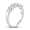 Thumbnail Image 3 of Lab-Grown Diamond Anniversary Band 1-1/2 ct tw Princess 14K White Gold