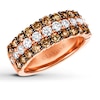 Thumbnail Image 0 of Le Vian Chocolate Diamonds 2 ct tw Ring 14K Strawberry Gold