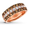 Thumbnail Image 0 of Le Vian Chocolate Diamonds 2 ct tw Ring 14K Strawberry Gold