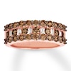 Thumbnail Image 1 of Le Vian Chocolate Diamonds 1-3/4 ct tw 14K Strawberry Gold Ring