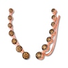 Thumbnail Image 0 of Le Vian Chocolate Diamond Earrings 1/2 cttw 14K Strawberry Gold