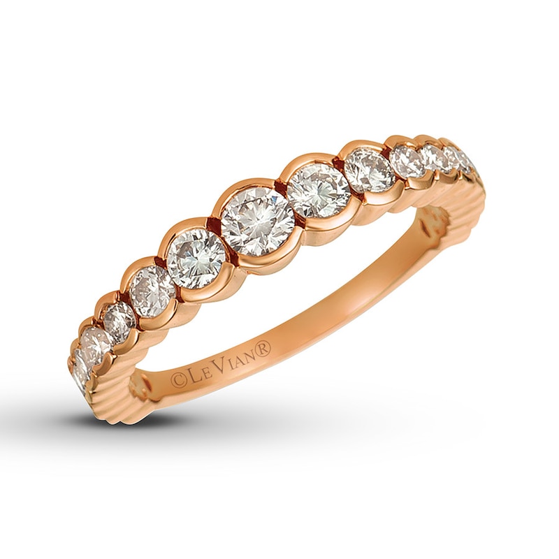 Main Image 1 of Le Vian Diamond Ring 7/8 ct tw 14K Strawberry Gold