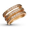 Le Vian Chocolate Ombre Ring 1-3/4 ct tw Diamonds 14K Gold