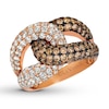Le Vian Diamond Ring 3-5/8 carat tw 14K Strawberry Gold