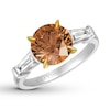 Thumbnail Image 1 of Le Vian Chocolate Diamond Ring 3-5/8 ct tw 18K Vanilla Gold