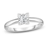 Thumbnail Image 1 of Diamond Solitaire Engagement Ring 3/8 ct tw Princess 14K White Gold (I2/I)