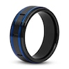 Thumbnail Image 2 of Wedding Band Two-Tone Tungsten 8mm