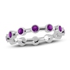 Thumbnail Image 1 of Juliette Maison Natural Amethyst Ring 10K White Gold