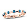 Thumbnail Image 1 of Juliette Maison Natural Blue Zircon 10K Rose Gold