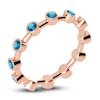 Thumbnail Image 2 of Juliette Maison Natural Blue Zircon 10K Rose Gold