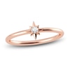 Thumbnail Image 1 of Juliette Maison Natural White Sapphire Starburst Ring 10K Rose Gold
