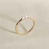 Thumbnail Image 4 of Juliette Maison Freshwater Cultured Pearl Trio Ring 10K Rose Gold