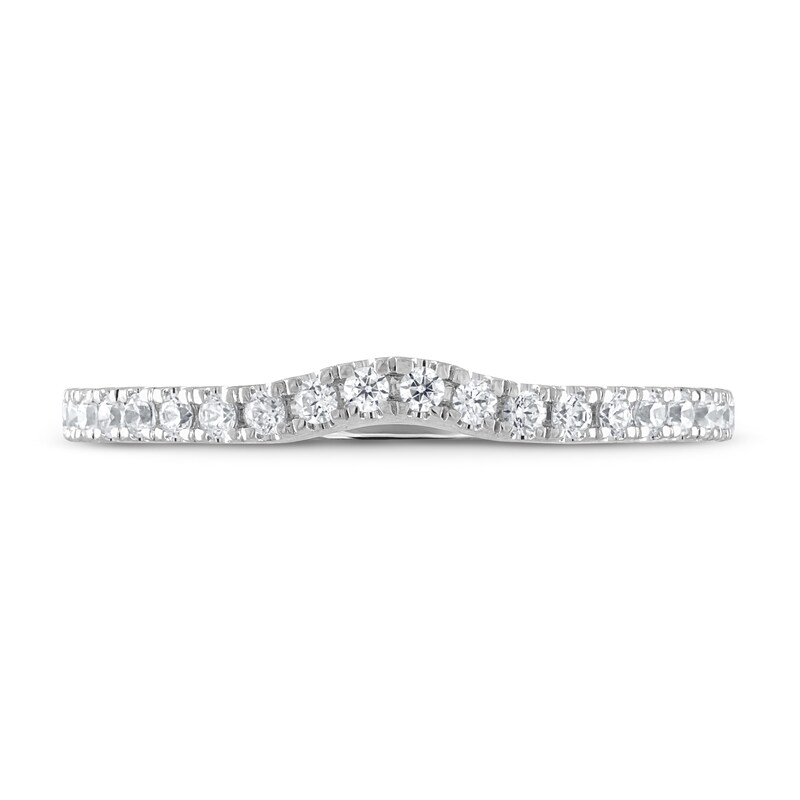 Vera Wang WISH Wedding Band 1/4 ct tw Diamonds 14K White Gold