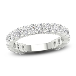 Diamond Anniversary Band 2 ct tw Oval 14K White Gold