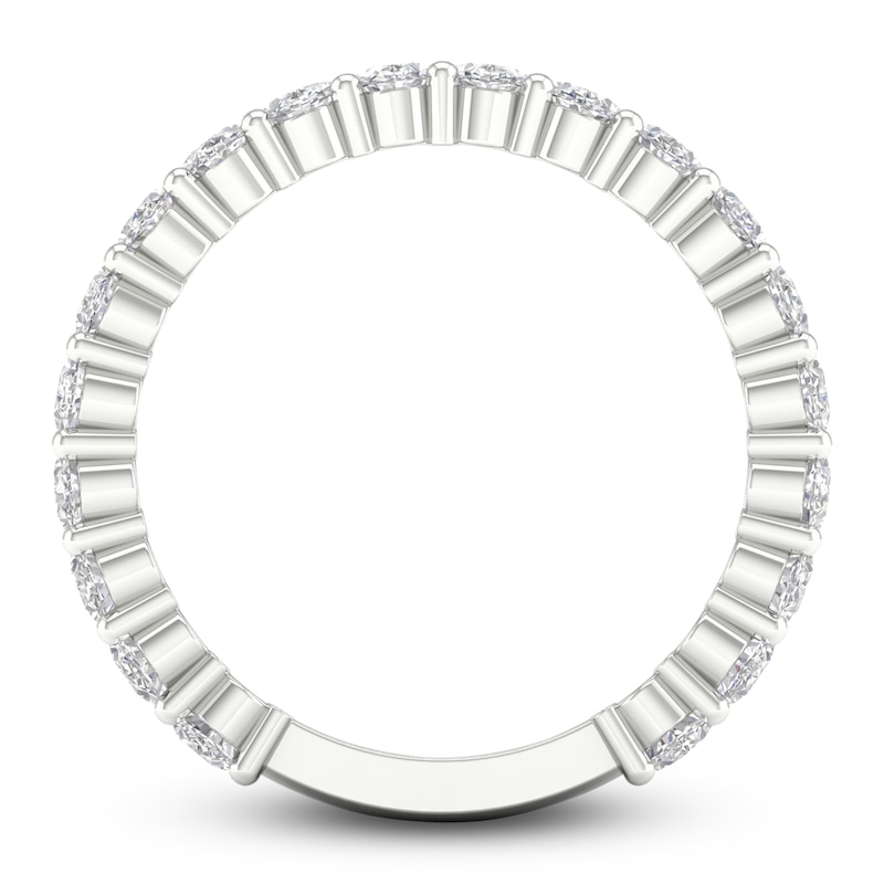 Main Image 4 of Diamond Anniversary Band 2 ct tw Oval 14K White Gold
