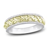 Thumbnail Image 1 of Y-Knot Diamond Anniversary Band 1/4 ct tw Round 14K Two-Tone Gold