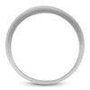 Thumbnail Image 4 of Men's Natural Black Sapphire Wedding Band 14K White Gold 7.0mm